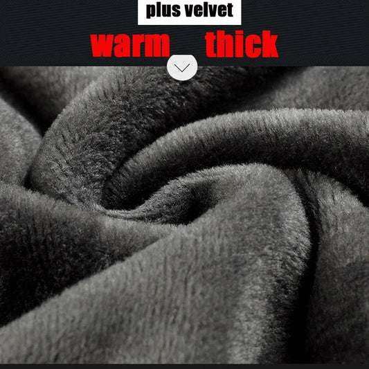 Thermal Wear For Men Long johns Cotton Thermal Underwear Set Turtleneck Long Johns Fleece Thicken Long Pants Suit Cotton Sweater