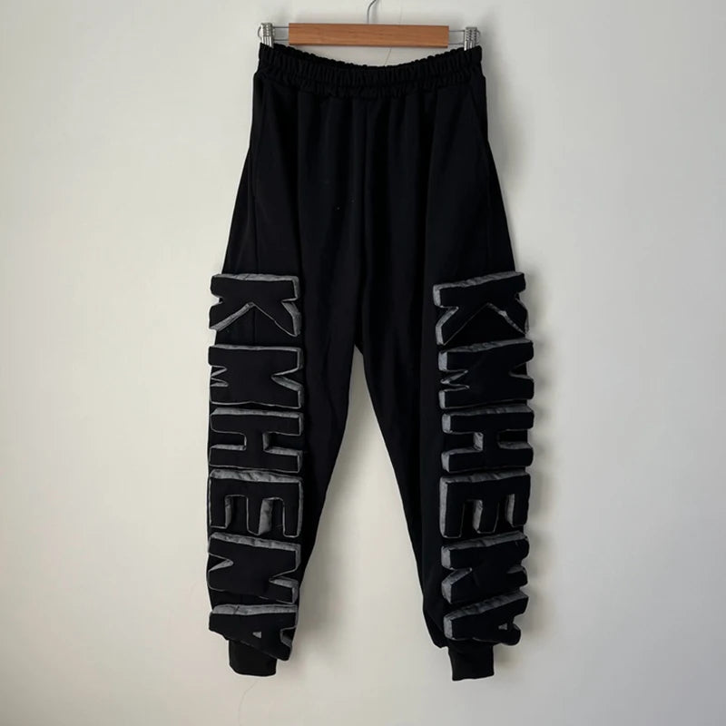PFHQ Autumn Men's Exaggerated Three-dimensional Letter Pullovers Fashion Sports Streetwear Loose Handsome Sweartshirt 21Z1604